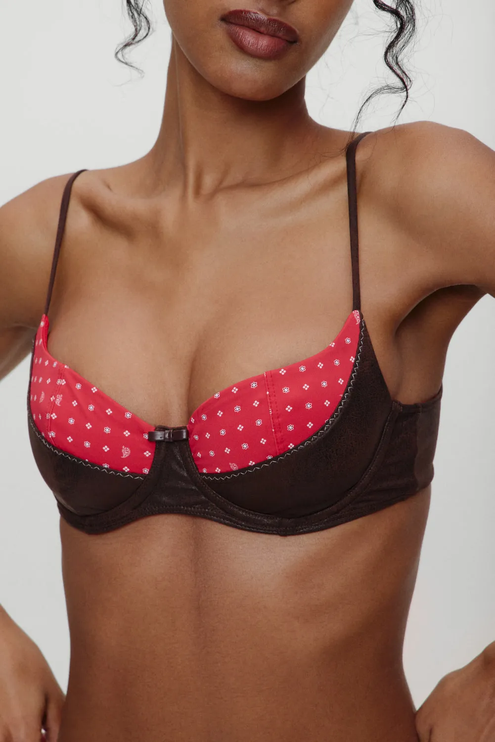 x BELLA HADID Montana Underwire Bikini Top - Lovebug